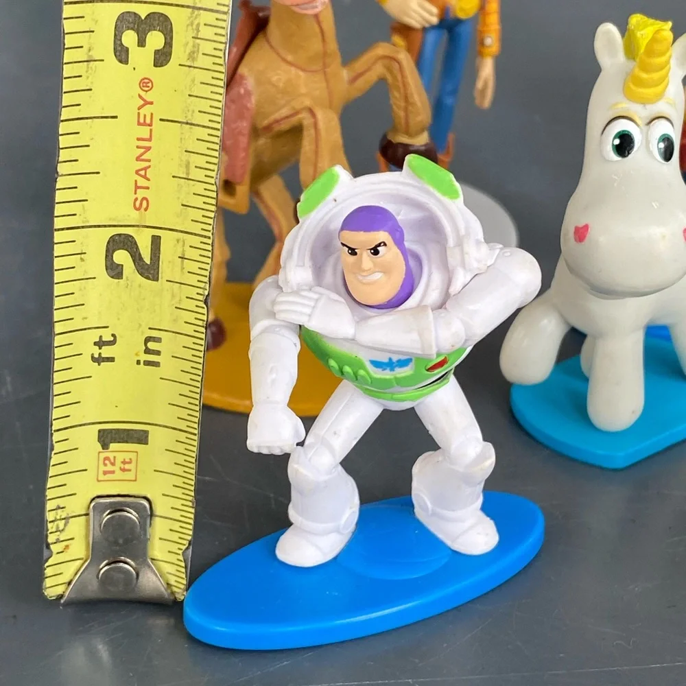 Large Lot 11 Disney Collection Toy Story 3 Mini Figure / Cake Topper Buzz Alien